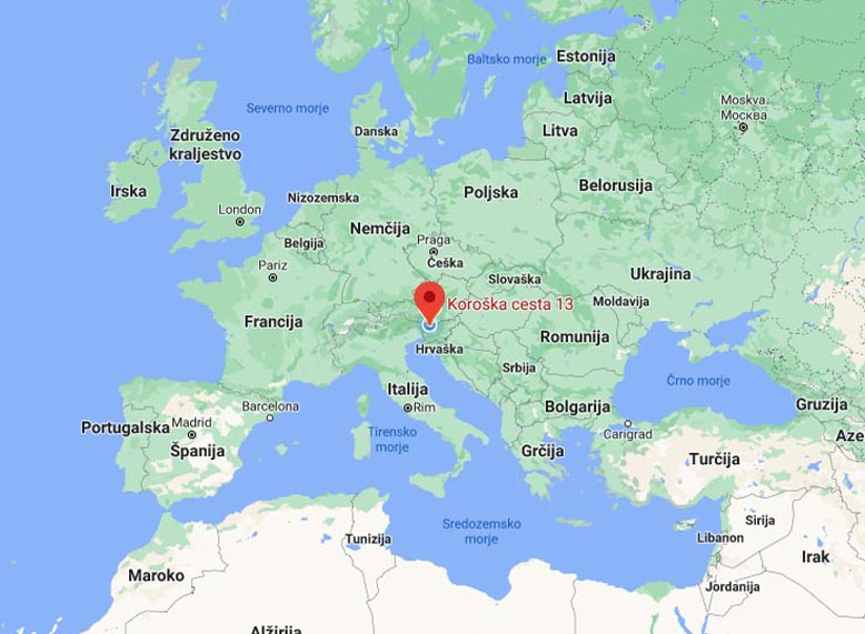 Lokacija širše